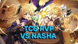 EPIC COMEBACKKK...!!! Genshin Impact TCG VS N@sh@ PVP