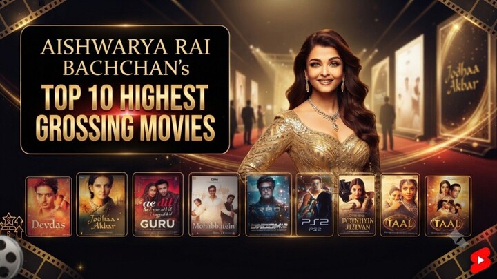 Aishwarya Rai Bachchan's Top 10 Highest Grossing Movies 2026