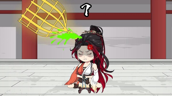 In episode 7, the senior sister is going through a tribulation, so make a magic weapon for her to av