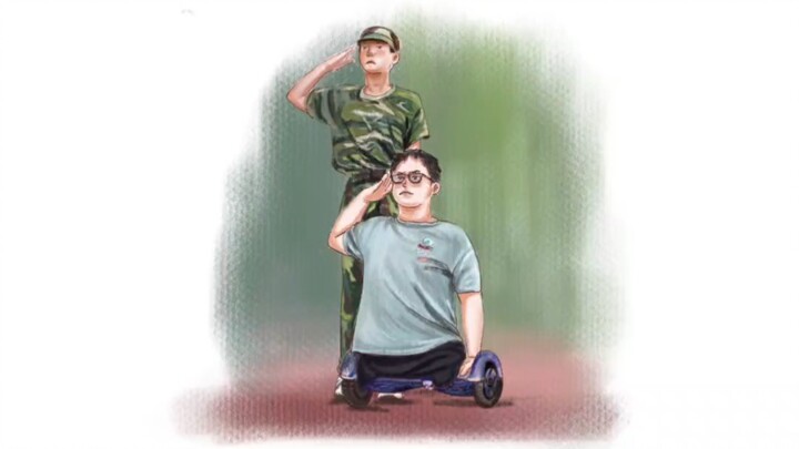 ร่างกายพิการ จิตใจแข็งแกร่ง