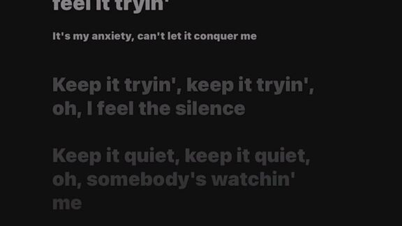 Anxiety by Doechii❤️