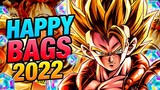 AMAZING MUST SUMMON VALUE! HAPPY BAGS NEW YEARS 2022 SUMMONS! Dragon Ball Legends