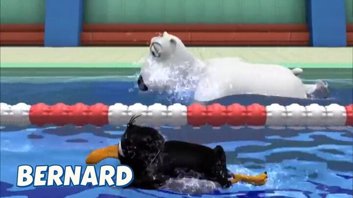 BERNARD BEAR || SWIMMING - CARTOON CHILDREN