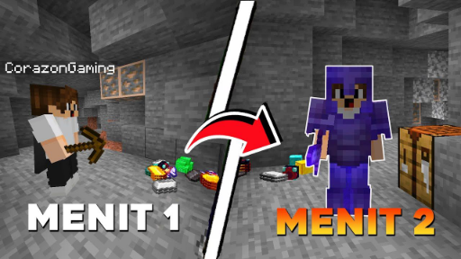 MINECRAFT TAPI BATU DROP ITEM OVERPOWERED!!