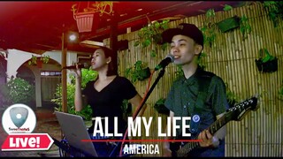 All my life | America - Sweetnotes Cover