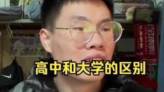 The differences between high school and university—how much do your university and high school exper