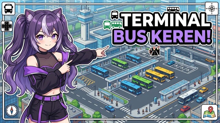 Cara Membuat Terminal Bus Di game Theotown
