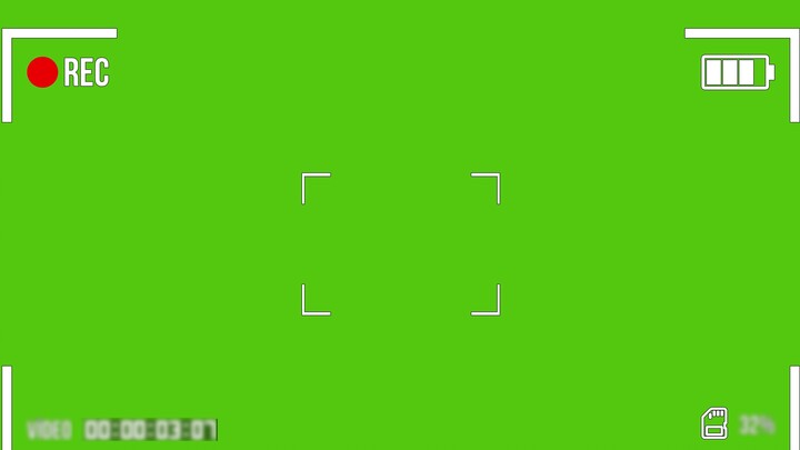 【Green Screen Material】Camera recording 4K green screen effect (loop) without copyright and watermar