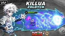 KILLUA ZOLDYCK in Mobile Legends 😲 MLBB x HUNTERxHUNTER