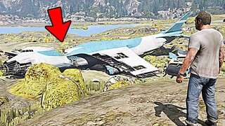 GTA 5 - What Happens If Trevor Visits Cargo Plane After Crash Location!(Underwater Secrets)