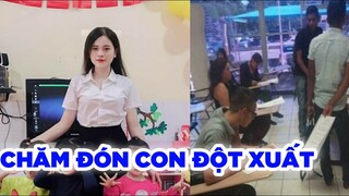 Chồng dạo này chăm chỉ đón con - Top comment hài hước Face Book.