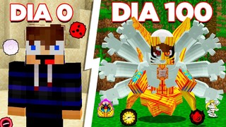 SOBREVIVI 100 DIAS na NARUTO JEDY! parte 10