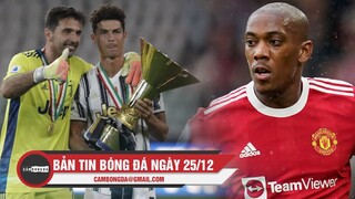 Bản tin Bóng Đá ngày 25/12 | Buffon trách Ronaldo khiến Juve sa sút; Martial đếm ngày rời Man United