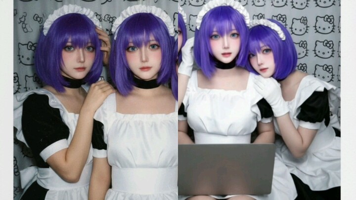 Kaede x Suzu Cosplay 💜💜
