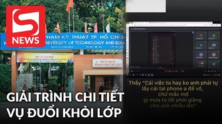 Lời giải trình chi tiết của giảng viên vụ nam sinh "bị đuổi" vì trời mưa to