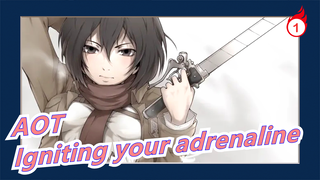 Attack on Titan|[AMV]Double the satisfaction with one click, igniting your adrenaline