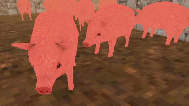 What’s so scary about raising a pig? This is truly the underworld...