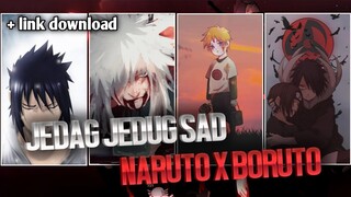 kumpulan jedag jedug moment sad Naruto dan boruto || meng sedih #jedagjeduganimesad