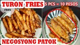 HOW TO MAKE TURON | TURON FRIES | NEGOSYO IDEAS NGAYONG 2021 SA MALIIT NA PUHUNAN