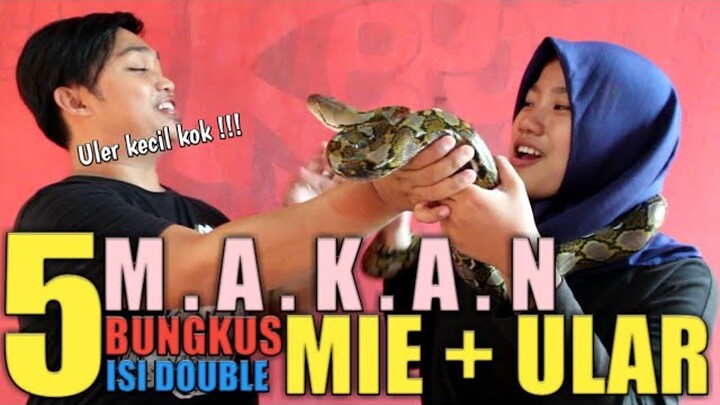 MIE NYA KEMATENGAN JADI LEMBEK | NGERJAIN CEWE PAKE ULAR TAPI ENDINGNYA MALAH ...