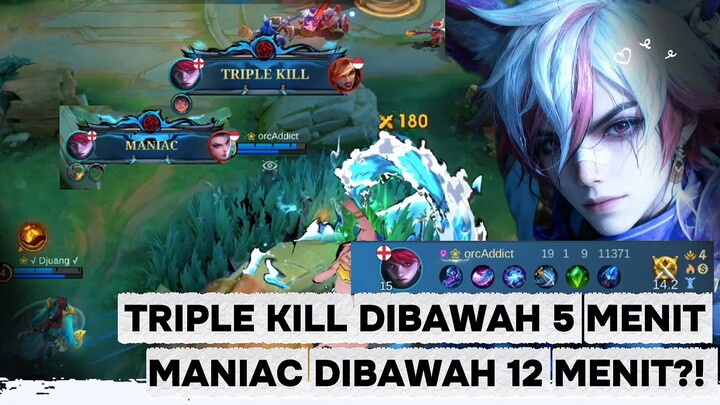 TRIPLE KILL MENIT 2! ⚔️ Rahasia BUILD Snowball Julian: MANIAC DI BAWAH 12 MENIT! 😈🔥