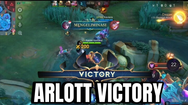 ARLOTT VICTORY