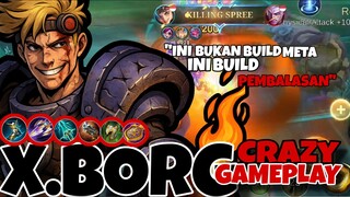 Build Sakit Jiwa X.BORG – Ini Gak Masuk Akal! (17 Kill EXP Lane) gameplay | Mobile Legends