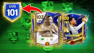 101 OVR Squad Upgrade! Highest Rated Team in FC MOBILE!