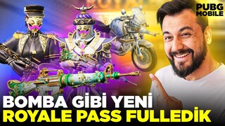 OHAA 🤩 BOMBA GİBİ YENİ SEZON ROYALE PASS FULLEDİK / PUBG MOBILE