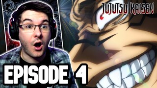 SUKUNA RETURNS!! | Jujutsu Kaisen Episode 4 REACTION | Anime Reaction