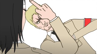 Reiner: I will never back down in the face of the enemy