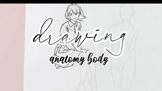 HOW TO DRAW anatomy body✨