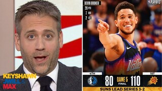 KJM | Max Kellerman reacts to Devin Booker unearths Suns’ signature style for win, 3-2 lead vs Mavs