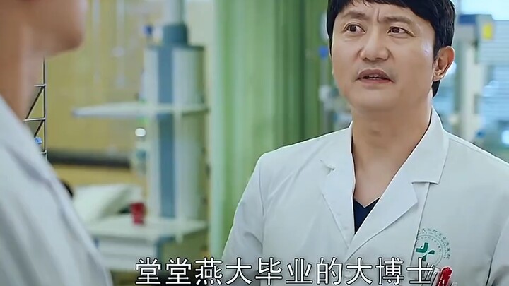 On the first day, working as a doctor in the emergency department, I was flustered and looked comple