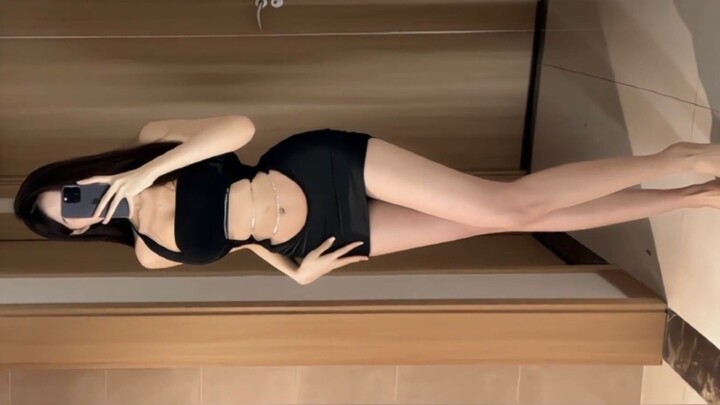 【身材舞蹈天花板篇】这样的身材。主打的的就是一个