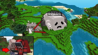 บินโดรนเล่น แต่ดันเจอ!! ผีหนอนใต้สะพาน จนต้องหนีเอาชีวิตรอด! (Minecraft บินโดรนเจอผี)