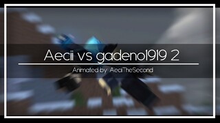 Aecii vs gadeno1919 2 [Mine-imator Animation]