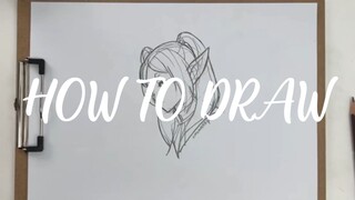 HOW TO DRAW!! character anime sousou no frieren