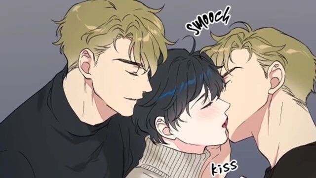 BL - Menino Desenvolve um Vínculo Estranho Com Seus Novos Meio- irmãos Gêmeos - Manhwa Completo