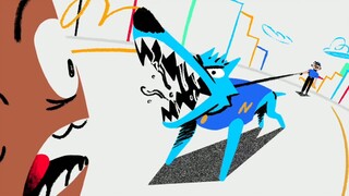 被「暴躁狗子」追了三条大街，是什么感觉？