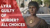 AC Odyssey In Dreams Quest Lyra All Choices - Guilty of Murder?