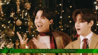 BTS Sings 'Santa Claus Is Comin' To Town' - The Disney Holiday Singalong