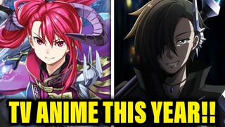 Black Summoner Isekai Novels Get TV Anime This Year!