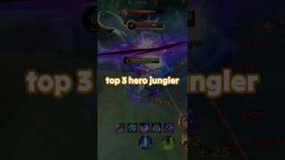 Top 3 hero jungler paling sering di ban season sekarang! #mlbb