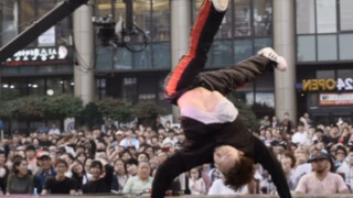 街舞大神秀操作 最后一个定格动作太稳了