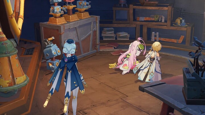 What did you set Ineve to? Even during the competition, she's still sneaky.