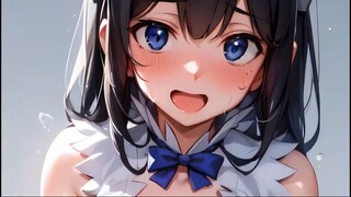 Hestia DanMachiHestia danmachi anime animeedits aiart ai animegirl waifus amv am