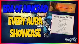 SHOWCASING EVERY AURA IN ERA OF AINCRAD (ROBLOX)