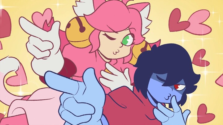 【Deltarune】Jika Susie dan Ralsei tidak menghalangimu berkencan dengan Pink (Penulis: AlfonsDraws)