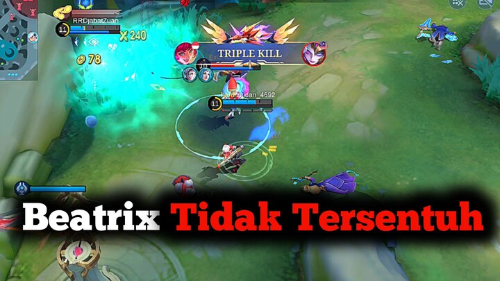 Beatrix Hampir Tidak Bisa Disentuh Sama Lawan 😱😱